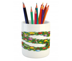 Christmas Ornament S Pencil Pen Holder