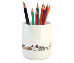 Domestic Pets Funny Pencil Pen Holder