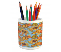 Agriculture Vegetables Pencil Pen Holder