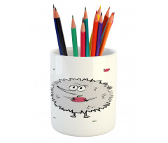 Happy Mammal Apples Pencil Pen Holder