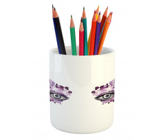 Fantasy Look Blossoms Pencil Pen Holder