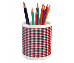 Traditional Retro Pattern Pencil Pen Holder