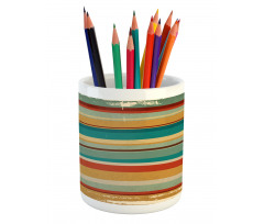 Worn Frame Design Pencil Pen Holder