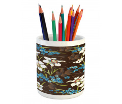 Cornflowers Pencil Pen Holder