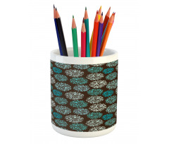 Dots and Circles Pencil Pen Holder