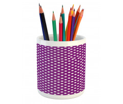 Old Fashioned Vivid Dots Pencil Pen Holder