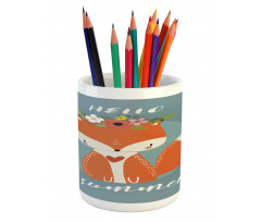 Greet the Summer Season Pencil Pen Holder