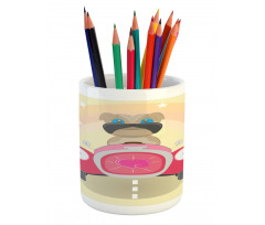 Superhero Puppy Pencil Pen Holder