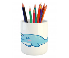 Unicorn of the Sea Pencil Pen Holder