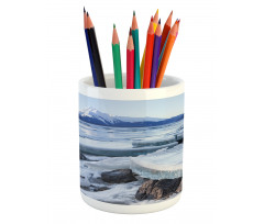 Nort American Winter Pencil Pen Holder