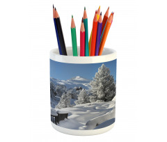 Winter Season in North Pencil Pen Holder