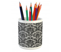 Vintage Lace Style Pencil Pen Holder