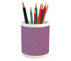 Rhombuses Illustration Pencil Pen Holder