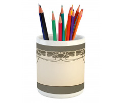 Floral Arch Shape Pencil Pen Holder