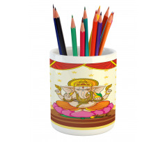 Boho Timeless Character Form Pencil Pen Holder