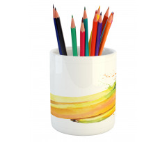 Tropical Illustration Pencil Pen Holder