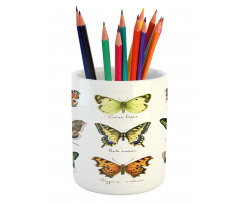 Spring Bugs Pattern Pencil Pen Holder