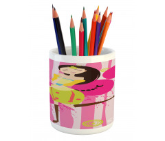 Birthday Girl Pencil Pen Holder