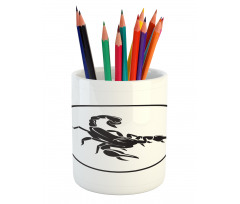 Simple Circle Pencil Pen Holder