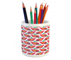 Traditional Tulip Flora Pencil Pen Holder