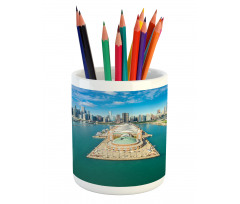 Navy Pier City Pencil Pen Holder