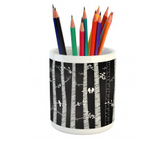 Sketch Jungle Pencil Pen Holder