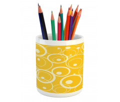 Circles and Dots Pencil Pen Holder