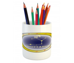 Horoscope Stars Pencil Pen Holder