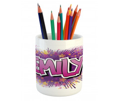 Popular Name Cartoon Pencil Pen Holder