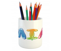 Name with the Timeless Origins Pencil Pen Holder