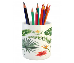 Lush Jungle Rainforest Pencil Pen Holder