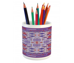 Timeless Eastern Motif Pencil Pen Holder