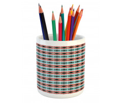 Timeless Motifs Pattern Pencil Pen Holder