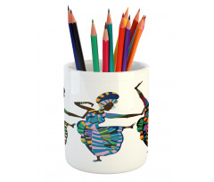 Dance Pencil Pen Holder