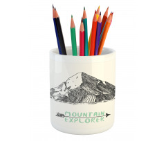 Sketch Mountain Arrow Pencil Pen Holder