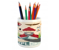 Hiking and Climbing Pencil Pen Holder