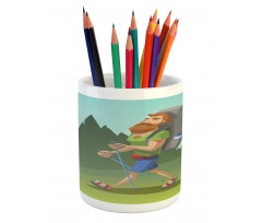 Outdoor Activity Hike Pencil Pen Holder