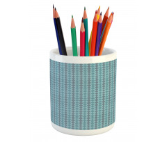 Abstract Doodle Motif Pencil Pen Holder