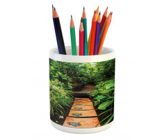 Tropical Growth Pencil Pen Holder