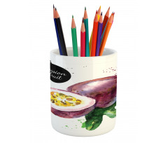 Watercolor Exotic Design Pencil Pen Holder