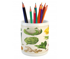 Exotic Fresh Food Pencil Pen Holder