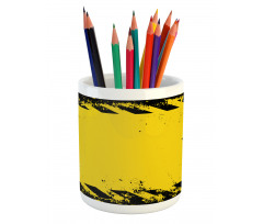 Hazard Caution Pencil Pen Holder