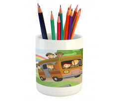 Scouts Activities Design Pencil Pen Holder