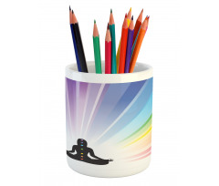 Soft Radial Energy Field Pencil Pen Holder