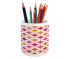 Semi Circles and Stars Pencil Pen Holder