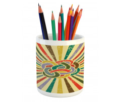 Sixties Design Pencil Pen Holder