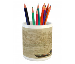 Vietnam Scenery Pencil Pen Holder