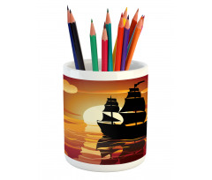 Tranquil Evening Pencil Pen Holder