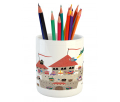 Cartoon Kingdom Dragon Pencil Pen Holder