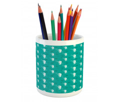 Ocean Sea Life Theme Pencil Pen Holder